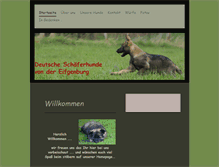 Tablet Screenshot of dsh-eifgenburg.de